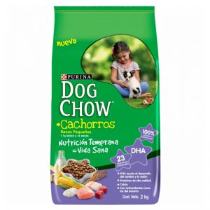 saco Dog Chow Cachorro Raza Pequeña 21 kg