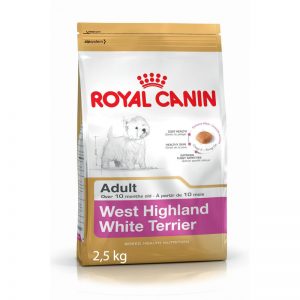 saco Royal Canin West Highland Adulto 2,5 kg