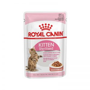 Royal Canin Pouch Wet Gatos Kitten Sterilised 85 gr